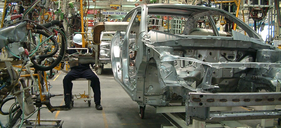 خط تولید بدنه خودرو